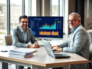 Contador em duas barras