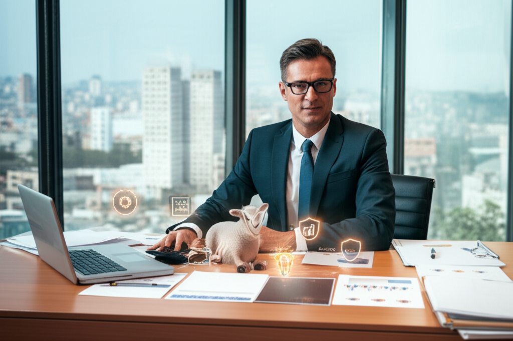 Contador em cordeiro